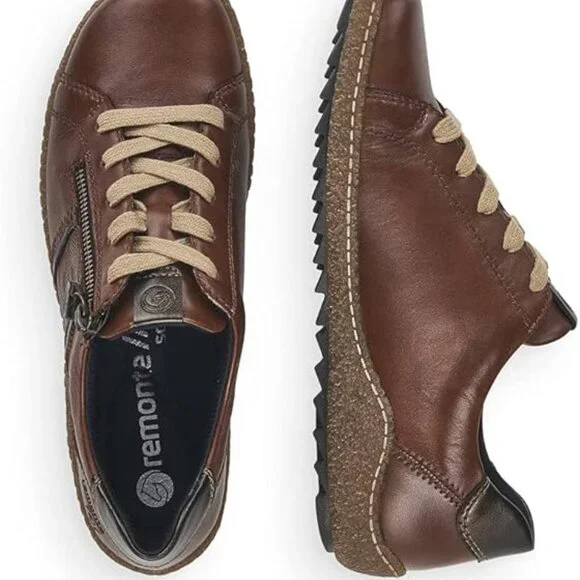 Remonte R4706-22 Shoes Sneakers Chestnut Brown Size - EU 41 \US 10.5 - Picture 15 of 16